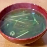 水菜のカレースープ